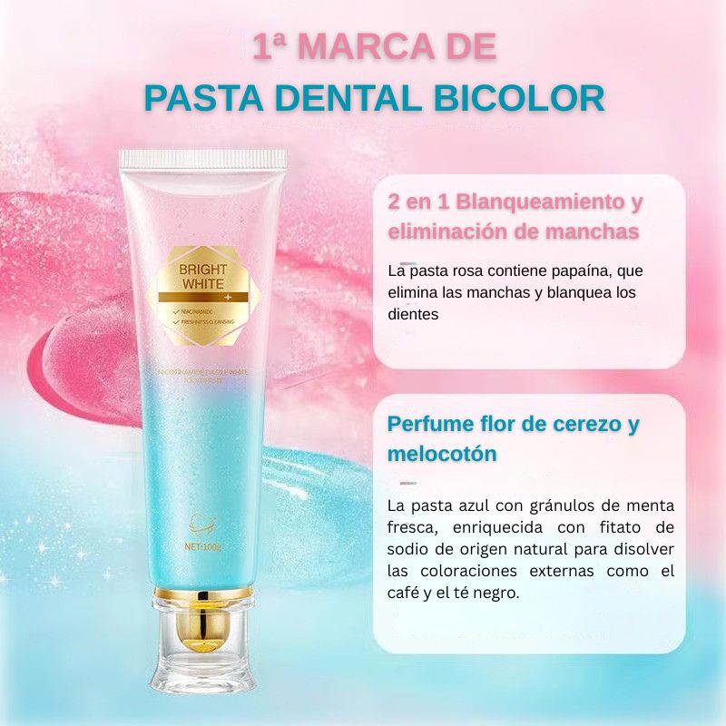 🦷 Pasta dental blanqueadora con niacinamida – ¡Para unos dientes más sanos y más blancos!