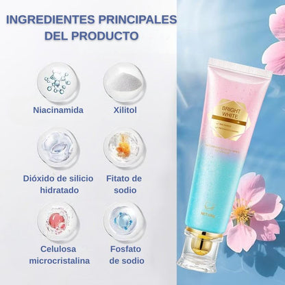 🦷 Pasta dental blanqueadora con niacinamida – ¡Para unos dientes más sanos y más blancos!