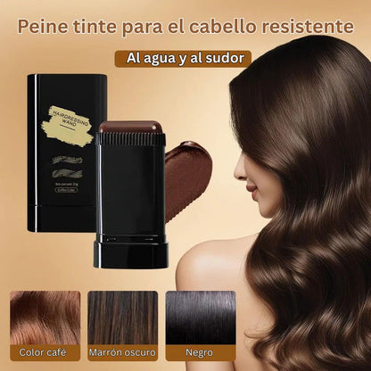 Peine portátil para teñir el cabello y cubrir las canas – Impermeable y resistente al sudor 🔥