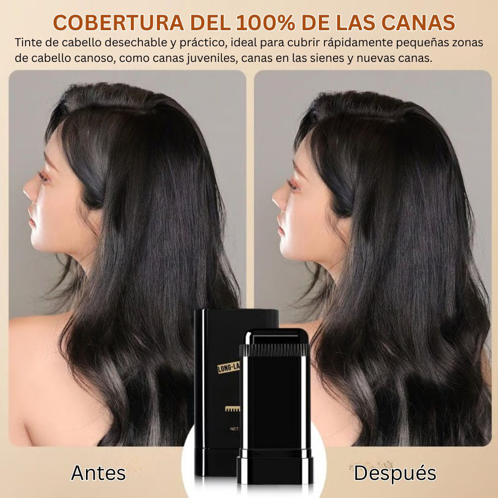 Peine portátil para teñir el cabello y cubrir las canas – Impermeable y resistente al sudor 🔥