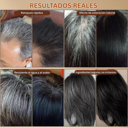 Peine portátil para teñir el cabello y cubrir las canas – Impermeable y resistente al sudor 🔥